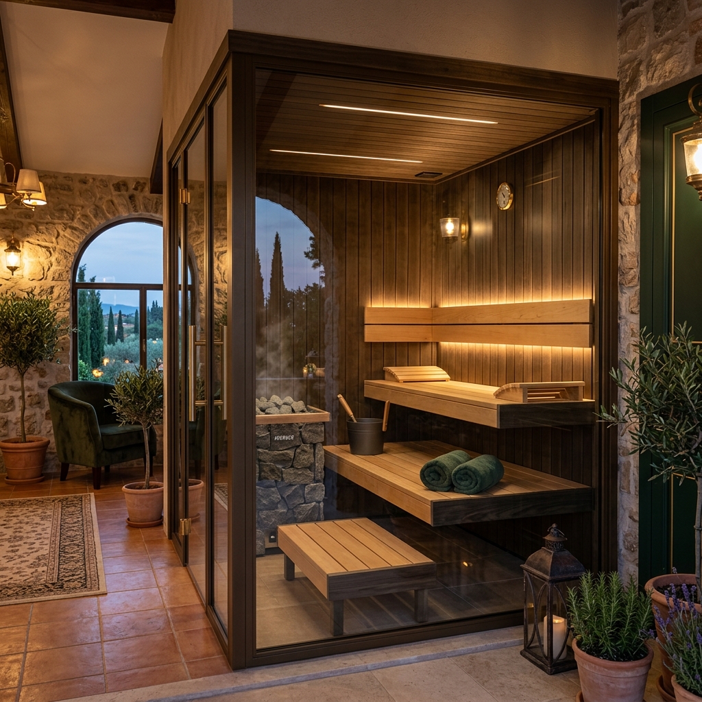 Fínska sauna a wellness zóna